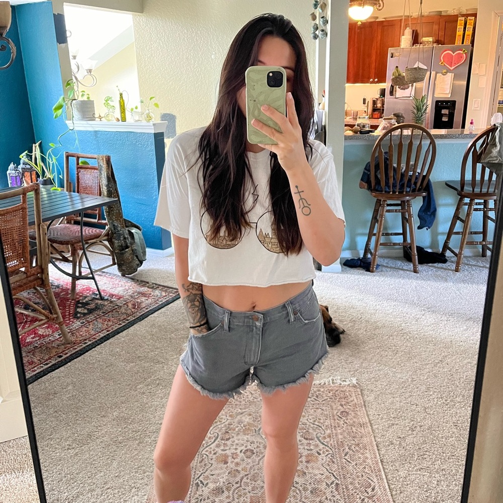 Wrangler Denim Cutoff Shorts